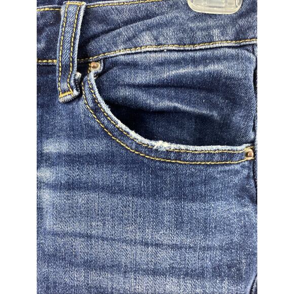 Special A Jeans Juniors Size 3 Skinny Medium Wash Denim Mid Rise Distress - Picture 12 of 13